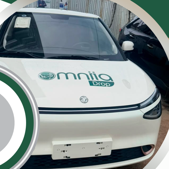 OMNIIA Drop, véhicule de la flotte